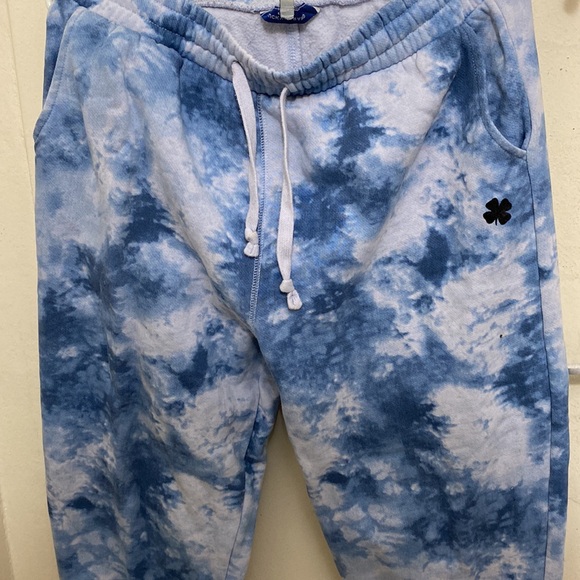 Lucky brand tie dye sweatpants💙🤍 - Picture 2 of 4